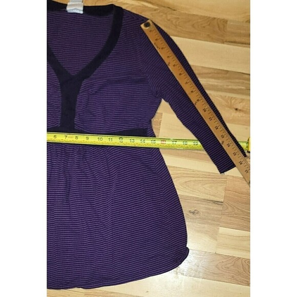 Oh Baby by Motherhood Soft Striped Top - Size M - Picture 11 of 11